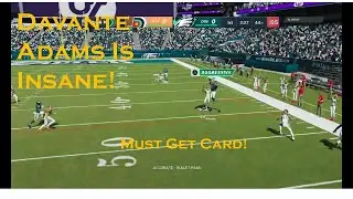 Madden 21 TOTW Davante Adams Gameplay!!!