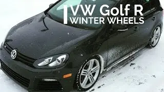 Установка зимних дисков Volkswagen Golf R
