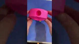 Dopamine Decor | Hot Barbie Pink Pouty Candlestick Holder