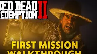 RDR2 &ndash; The First Mission Walkthrough | Entering the Blizzard With Arthur Morgan #games #gameplay 
