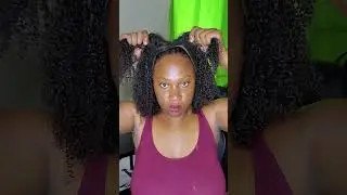WASH 'N' GO?  | Protective Style | @HerGivenHair | #naturalhairwig  #lacefrontwig #protectivestyles