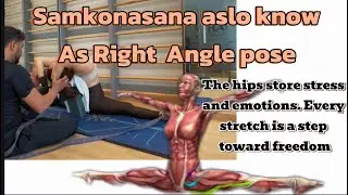 How to do Samakonasana. Don't push yourself too far, especially when first learning the pose
