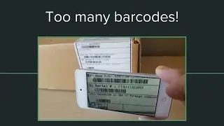 There are too many barcodes