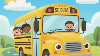 Bus driver| Magic school bus cartoon | Fun School Bus Adventure! 🚌 | Kids Rhymes & Songs ​#KidsCart