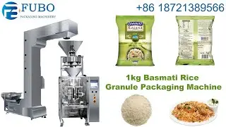 Автоматическая упаковочная машина для гранул для 1 кг Basmat | Машина для упаковки мерных чашек