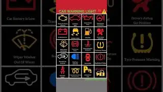 AUTOMOTIVE WARNING LIGHT ⚠️