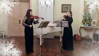 Ж.-М.Леклер, Соната ми минор для 2-х скрипок (части 1 и 2) – Сабрина Прокопович и Каролина Дыба