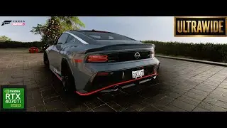 Nissan Z Nismo 2024 - Forza Horizon 5 - Moza CS V2P Wheel Gameplay - Ultrawide