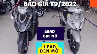 Honda Lead 2022. Review Honda Lead 125 phi&ecirc;n bản đặc biệt. B&aacute;o gi&aacute; Honda Lead 9/2022 m&agrave;u bạc,đen mờ