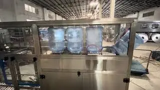 100BPH 5 gallon bottle washing filling capping machine