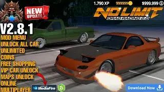 New update‼️No Limit Drag Racing 2 V2.8.1 VIP Mod Unlock & Unlimited All gameplay