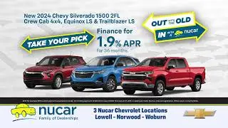 Out With The Old, In With A Nucar at Nucar Chevrolet of Lowell, Norwood, and Woburn