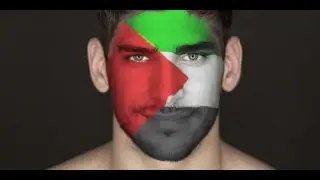 Way Of Coloring Your Face With Flag - Photoshop tutorials