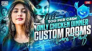 PUBG Mobile Live | CASH AND UC CUSTOM ROOM| Nimra Playz |#pubgmobile #ucgiveaway