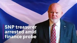 SNP treasurer arrested as part of finances probe
