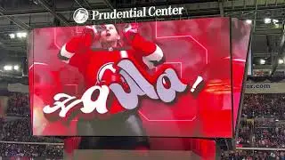 NJ Devils Erik Haula Empty Net Goal 4-0 NJ Devils vs. NY Rangers Game 5 IN ARENA CELEBRATION