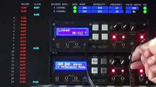 Linking two MK312 boxes together with a cross cable and decoding data in real time