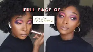 COLORFUL CUT CREASE TUTORIAL FT P. LOUISE MAKEUP ACADEMY BASES | BRITTANY EDEH