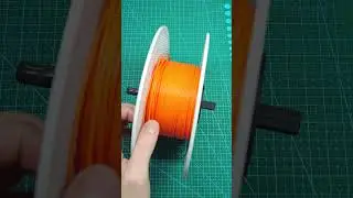 Spool rewinding process in action! #3dprinting #makerworld