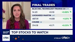 Final Trades: Blue Owl, Lockheed Martin and Chubb