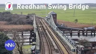 Reedham Swing Bridge & Station &ndash; The Wherry Lines - March 2023