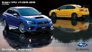 (広告を集め)Subaru WRX VA CM Japan 2015-2018