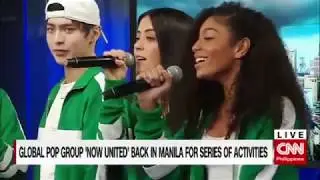 Global pop group Now United back in Manila for series of activities