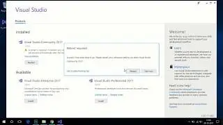 Xamarin Forms : Cross-Platform App Development [Tutorial - 1] - Visual Studio 2017 Installation
