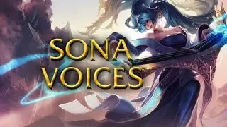 LoL Voices - Sona - All 17 languages