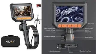 Amazon Endoscope Camera with Light Hijoy Two Way Articulatio