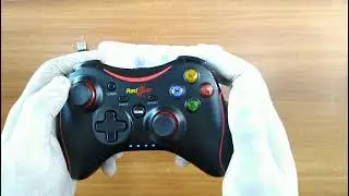 Red Gear Pro wireless Gamepad Unboxing