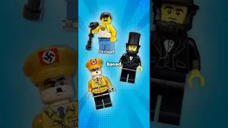 3 Lego figures based on real criminals!