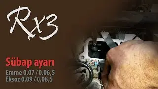 Rx3i Evo S&uuml;bap Ayarı - Rx3i VALVE CLEARANCE