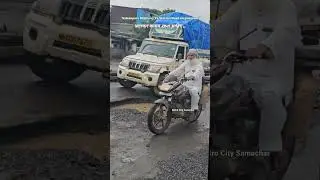 NH 48 Highway to Nalasopara Station, Road full of Potholes