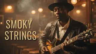 Smoky Strings: Vintage Whiskey Blues Guitar Solo for Relaxation