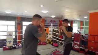 Lethwei Techniques at Phoenix Gym Yangon