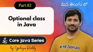 P82 - Optional in Java | Core Java | Java Programming |