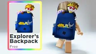 GET THIS FREE EXPLORER'S BACKPACK NOW 🥰🤫