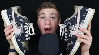 (ASMR) TRAVIS SCOTT DUNK LOW REVIEW (UA)