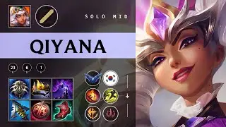 Qiyana Mid vs Mel - KR Diamond Patch 25.24