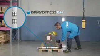 How much can a Bravopress plastic fitting withstand?