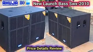 Ahuja का 2000w New Dj Bass Speaker Full Punchy Or Vibration/Ahuja DJ Speaker @mahendra technical 