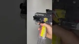 Пистолет-пулемёт электрический UZI SMG, с мягкими пулями.