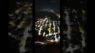 #dji #drone #sphere #nightlife #aerialfootage