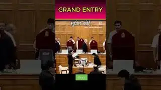 indian supreme court judge Goosebumps Entry #highcourt #lawyers #shortsfeed #law #courtrooms #news