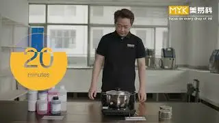 MYK CIJ Ink boiling test