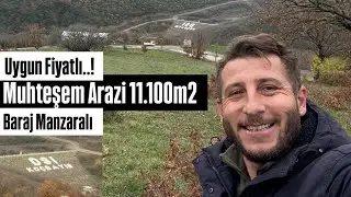 Muhteşem Baraj Manzaralı 11.100m2 