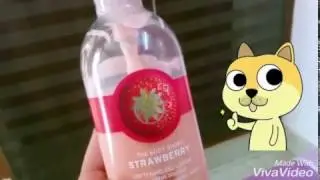 The body Shop- Strawberry Smoothing Body Lotion Review
