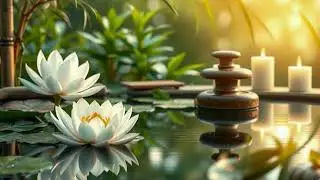 Calming Zen Meditation Space | Relaxing Water Sounds for Mindfulness & Peace