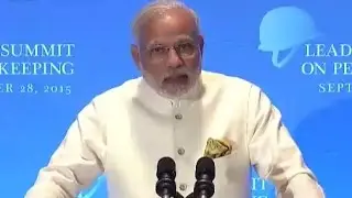 Narendra Modi's Speech at Leaders' Summit on Peacekeeping at UN